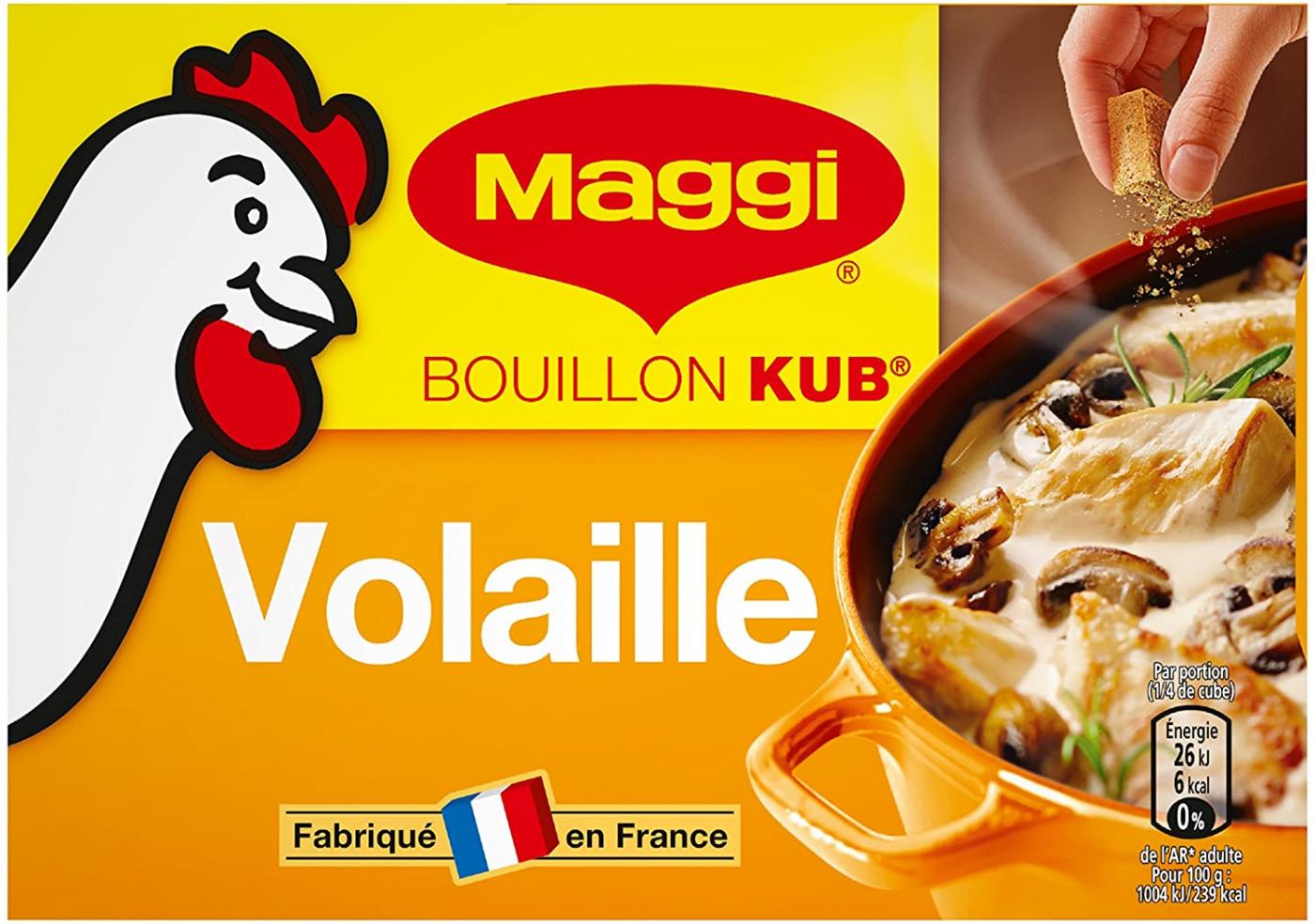 Maggi Bouillon Cube Volaille Classique